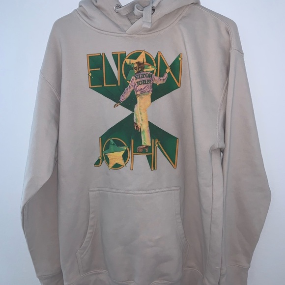 Elton John Farewell Yellow Brick Road Tour Merch Hoodie - Picture 10 of 13